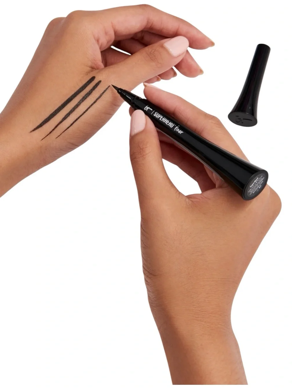 IT Cosmetics Superhero Finer 24H Waterproof Liquid-Gel Liner - Black